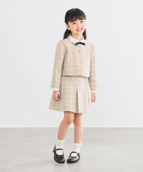 B:MING by BEAMS(ビーミングバイビームス)の「【フォーマル・セレモニー】 スカート 2025SS(100~130cm)(スカート・キッズ・ネイビー/ベージュ・130/120/110/100)」の12枚目の写真