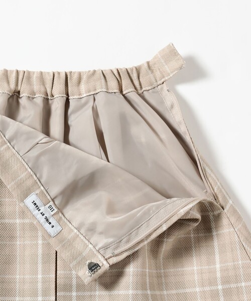 B:MING by BEAMS(ビーミングバイビームス)の「【フォーマル・セレモニー】 スカート 2025SS(100~130cm)(スカート・キッズ・ネイビー/ベージュ・130/120/110/100)」の22枚目の写真