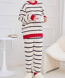 Lace Ladies | 配色 バラエティ もこもこ あったか ルームウエア(ルームウェア/パジャマ)