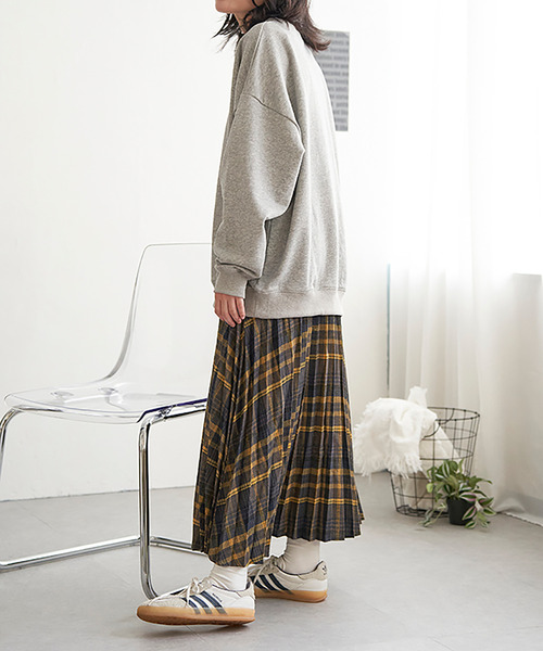 VENCEEXCHANGE（ヴァンスエクスチェンジ）の「ラメ裏毛ハートスウェット（スウェット・レディース・チャコール/グレー系その他/ベージュ・FREE）」の8枚目の写真