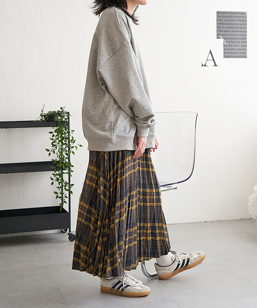 VENCEEXCHANGE（ヴァンスエクスチェンジ）の「ラメ裏毛ハートスウェット（スウェット・レディース・チャコール/グレー系その他/ベージュ・FREE）」の11枚目の写真