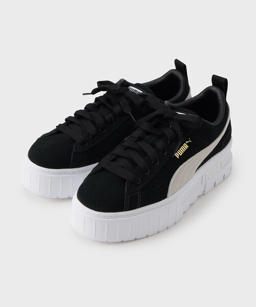 PUMA(プーマ)の「【PUMA】メイズ ウィメンズ スニーカー(スニーカー・レディース・ブラック・45/35)」の2枚目の写真