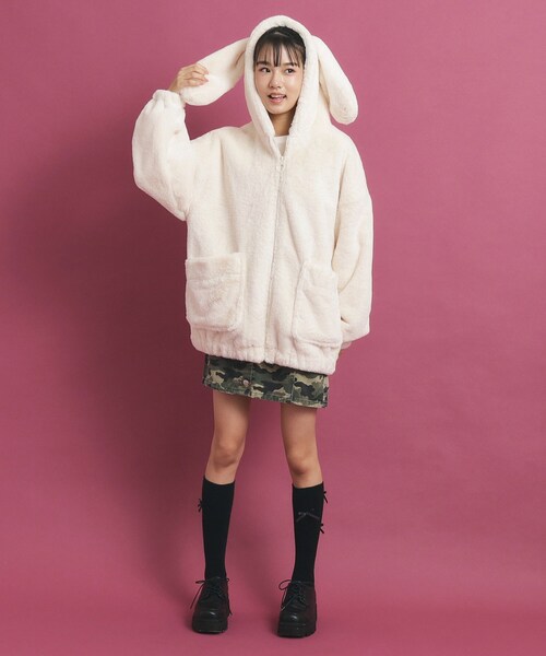 セール】【大人気/カラー追加あり】もふもふ エコファーブルゾン