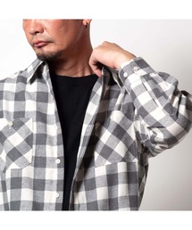 (SA) ビエラ 長袖 チェックシャツ