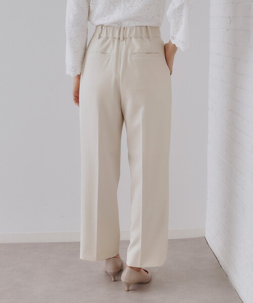 セール】《通勤・セレモニー/セットアップ対応》ワイドパンツ/ダブル
