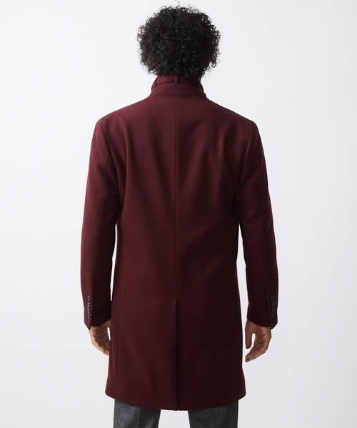 MICHEL KLEIN HOMME (ミッシェルクランオム)の「コンバーチブルウールチェスターコート(チェスターコート・メンズ・ライトブルー/パープル・MEDIUM/LARGE/X-LARGE)」の11枚目の写真