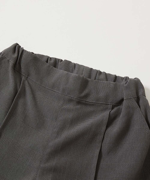 devirock（デビロック）の「フォーマル チェック柄 ノーカラージャケット セットアップ(ロングパンツ)（スーツセット・キッズ・ブラウン系/ブラック系/グレー系2/グレー系・110cm/100cm/120cm/130cm/140cm/150cm/160cm）」の10枚目の写真