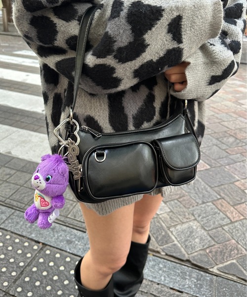 ADAMASTE（アダマスト）の「【ADAMASTE SELECT】double pocket one handle bag - ダブルポケットワンハンドルバッグ/ショルダーバッグ（ショルダーバッグ・メンズ・ブラック/シルバー・FREE）」の14枚目の写真