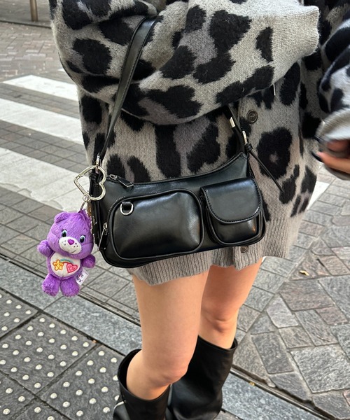 ADAMASTE（アダマスト）の「【ADAMASTE SELECT】double pocket one handle bag - ダブルポケットワンハンドルバッグ/ショルダーバッグ（ショルダーバッグ・メンズ・ブラック/シルバー・FREE）」の15枚目の写真