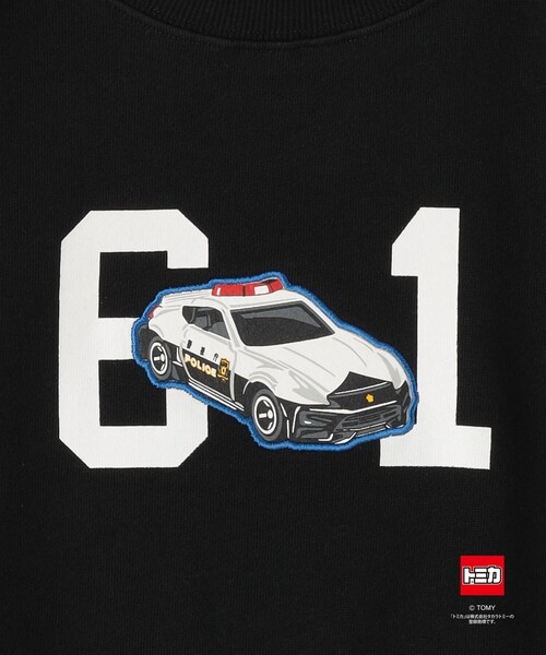 green label relaxing（グリーンレーベルリラクシング）の「【別注】＜TOMICA＞裏毛 プルオーバー / キッズ  100cm-130cm（スウェット・キッズ・ダークグリーン/ブラック/ライトグレー・100cm/110cm/120cm）」の13枚目の写真