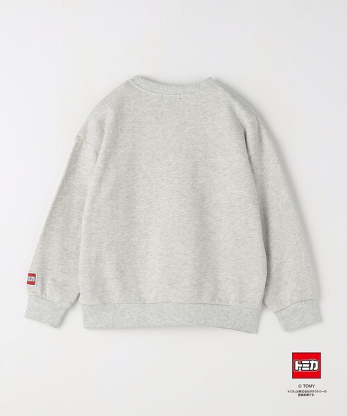 green label relaxing（グリーンレーベルリラクシング）の「【別注】＜TOMICA＞裏毛 プルオーバー / キッズ  100cm-130cm（スウェット・キッズ・ダークグリーン/ブラック/ライトグレー・100cm/110cm/120cm）」の15枚目の写真