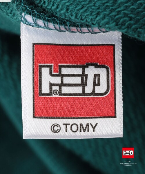 green label relaxing（グリーンレーベルリラクシング）の「【別注】＜TOMICA＞裏毛 プルオーバー / キッズ  100cm-130cm（スウェット・キッズ・ダークグリーン/ブラック/ライトグレー・100cm/110cm/120cm）」の20枚目の写真