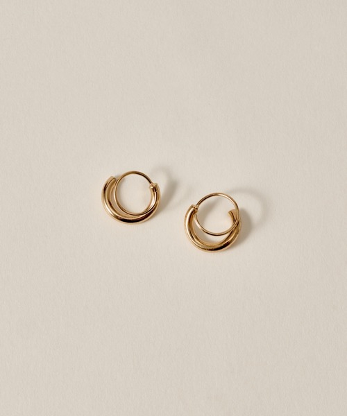 novice（ノーヴィス）の「【novice】Curl Twist Pierce（ピアス（両耳用）・レディース・シルバー/ゴールド・FREE）」の3枚目の写真