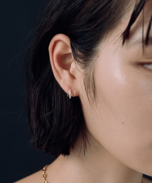 novice（ノーヴィス）の「【novice】Curl Twist Pierce（ピアス（両耳用）・レディース・シルバー/ゴールド・FREE）」の9枚目の写真