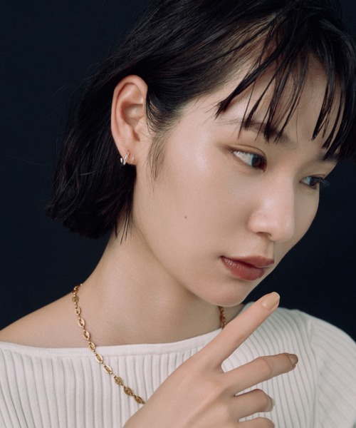 novice（ノーヴィス）の「【novice】Curl Twist Pierce（ピアス（両耳用）・レディース・シルバー/ゴールド・FREE）」の10枚目の写真
