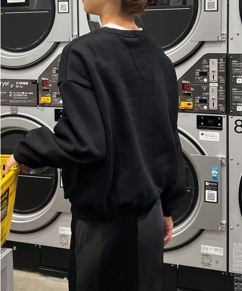Sorriso（ソリッソ）の「カジュアル レター スウェット（スウェット・レディース・ブラック・FREE）」の4枚目の写真