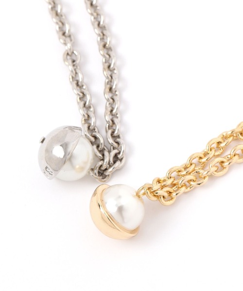 BAYFLOW（ベイフロー）の「ロゴボールネックレス（ネックレス・レディース・ゴールド/シルバー・FREE）」の5枚目の写真