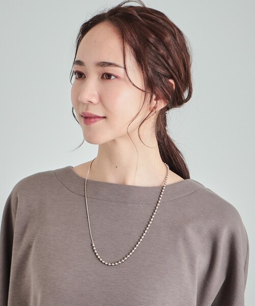 SHOO・LA・RUE（シューラルー）の「◆【2WAY】ボールチェーンネックレス（ネックレス・レディース・シルバー/ゴールド/シルバー系その他・00）」の6枚目の写真