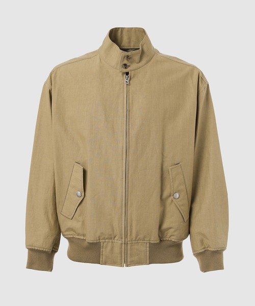 リネンポプリン ハリントンジャケット（ブルゾン）｜COMME des GARCONS