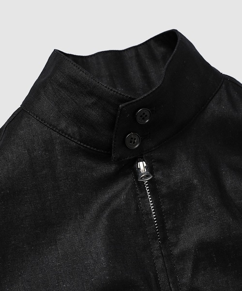 リネンポプリン ハリントンジャケット（ブルゾン）｜COMME des GARCONS