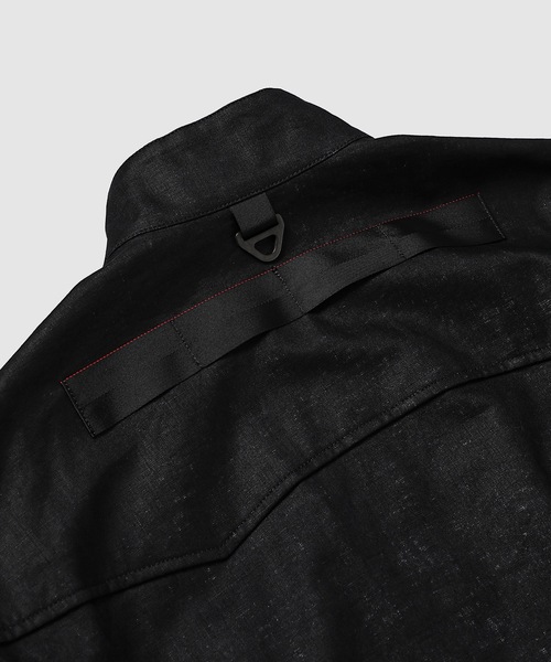 COMME des GARCONS HOMME(コム デ ギャルソン・オム)の「リネンポプリン ハリントンジャケット(ブルゾン・メンズ・ブラック・L/M/S/XS)」の5枚目の写真