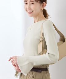 ROPE' PICNIC | 袖口フレアシアーニットプルオーバー/洗濯機OK(ニット/セーター)