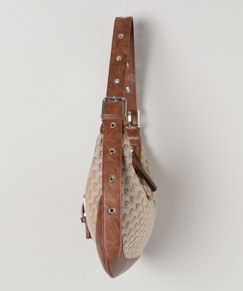 JEANASIS(ジーナシス)の「ジャガードモノグラムワンショルダー/288197(ショルダーバッグ・レディース・ブラウン系その他/ブラック系その他・FREE)」の7枚目の写真