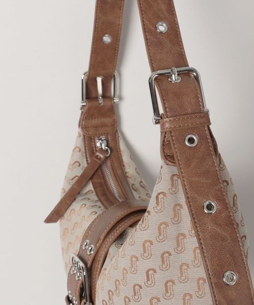 JEANASIS(ジーナシス)の「ジャガードモノグラムワンショルダー/288197(ショルダーバッグ・レディース・ブラウン系その他/ブラック系その他・FREE)」の9枚目の写真