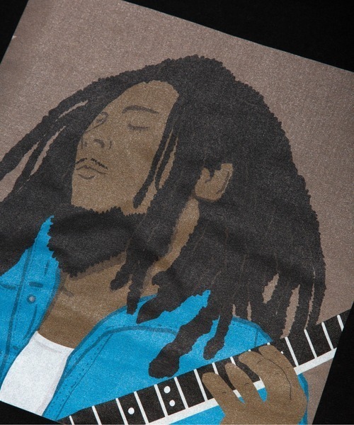 FACTOTUM(ファクトタム)の「【FACTOTUM】Musician-T Bob(Tシャツ/カットソー・メンズ・ホワイト/ブラック・48/44/46)」の4枚目の写真