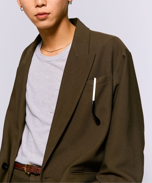 Double Breasted Twill Jacket / ダブルブレスドツイルジャケット 