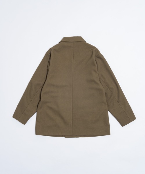 セール】Double Breasted Twill Jacket / ダブルブレスドツイル