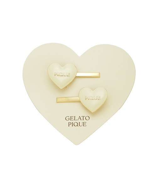 ❤︎ヘアピン❤︎ ツイードハートヘアピン（ヘアピン）｜couture BY ROJITA