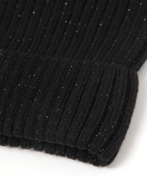 GLOBAL WORK（グローバルワーク）の「アクリル猫耳ワッチ/キッズ/288820（ニットキャップ/ビーニー・キッズ・ブラック/グレー・FREE）」の5枚目の写真