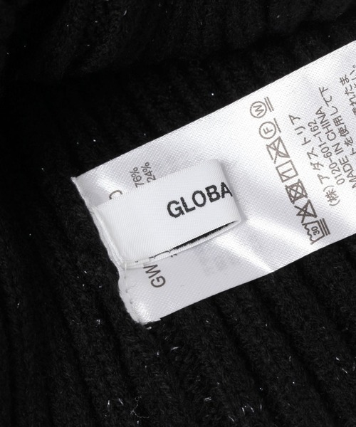 GLOBAL WORK（グローバルワーク）の「アクリル猫耳ワッチ/キッズ/288820（ニットキャップ/ビーニー・キッズ・ブラック/グレー・FREE）」の6枚目の写真