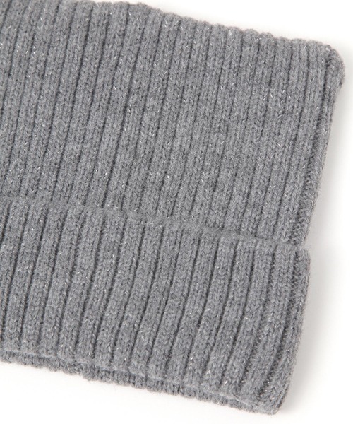 GLOBAL WORK（グローバルワーク）の「アクリル猫耳ワッチ/キッズ/288820（ニットキャップ/ビーニー・キッズ・ブラック/グレー・FREE）」の7枚目の写真