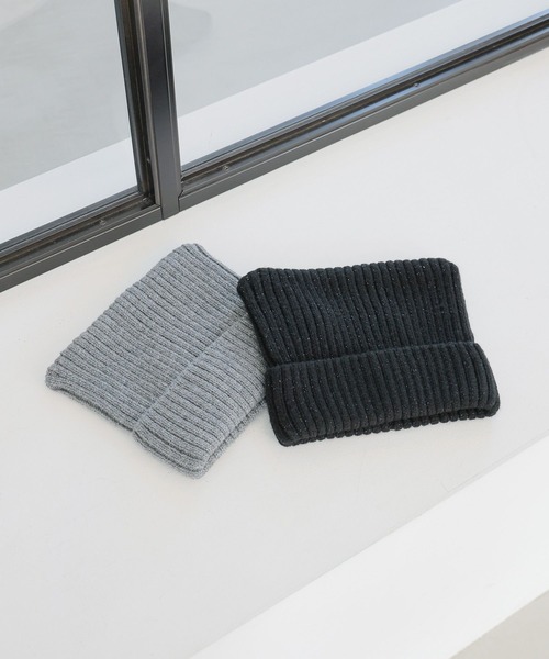 GLOBAL WORK（グローバルワーク）の「アクリル猫耳ワッチ/キッズ/288820（ニットキャップ/ビーニー・キッズ・ブラック/グレー・FREE）」の10枚目の写真