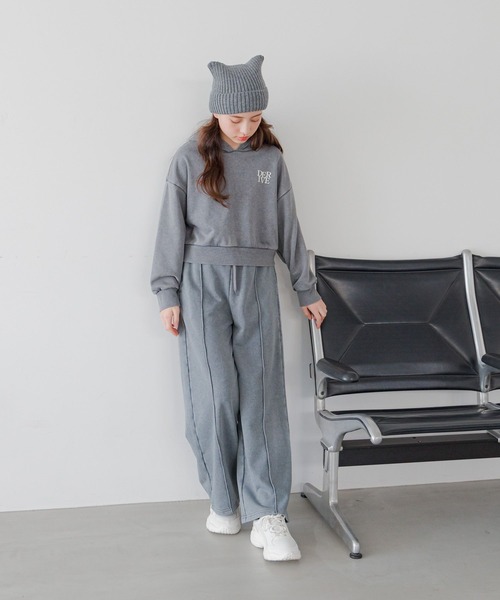 GLOBAL WORK（グローバルワーク）の「アクリル猫耳ワッチ/キッズ/288820（ニットキャップ/ビーニー・キッズ・ブラック/グレー・FREE）」の17枚目の写真