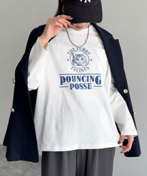 CATプリントロンTシャツ