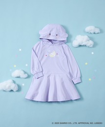 KP | 【シナモロールコラボ】フード付きワンピース(90～130)(ワンピース)