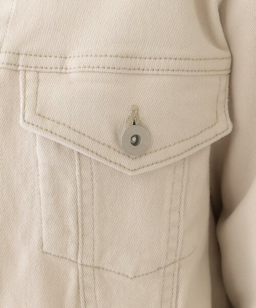 DRESKIP（ドレスキップ）の「【S-LL】大人のための ノーカラーデニムジャケット（デニムジャケット・レディース・ライトグレー/ブルー系その他/ライトブルー・01/03/02/04）」の21枚目の写真