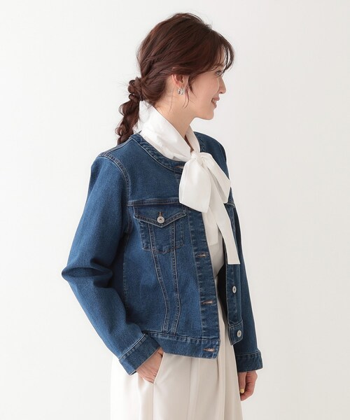 UNITEDTOKYO サイドジップノーカラーデニムジャケット 3 UNITED TOKYO