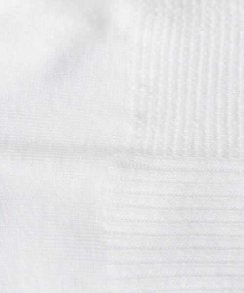 UNITED ARROWS（ユナイテッドアローズ）の「ロゴソックス-WELLNESS CLUB-（ソックス/靴下・レディース・グレー/ブラック/ホワイト・FREE）」の4枚目の写真