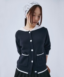 セーラーカラーニットTOPS