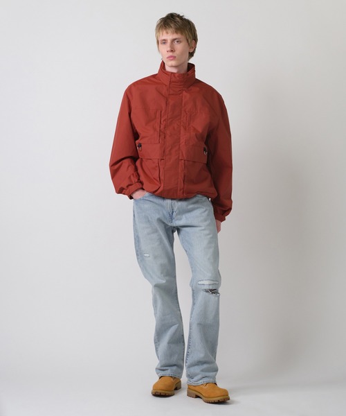 Levi's(リーバイス)の「Levi's/リーバイス ユーティリティジャケット(ナイロンジャケット・メンズ・レッド・S/M/L/XL)」の5枚目の写真