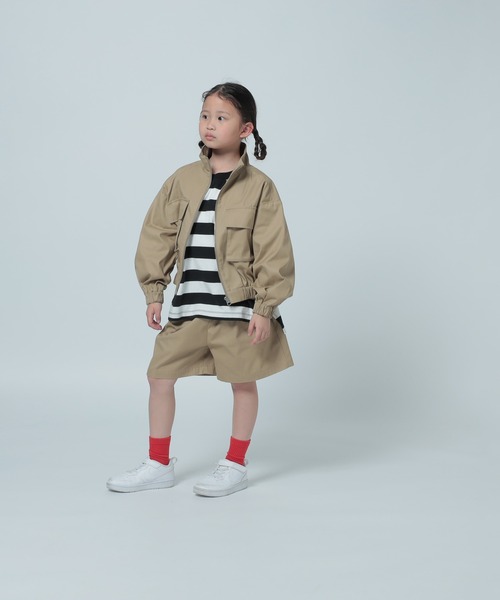 LOWRYS FARM(ローリーズファーム)の「TCタックハーフパンツ 290617(その他パンツ・キッズ・ベージュ/ネイビー・140cm/130cm/120cm/110cm/150cm)」の12枚目の写真