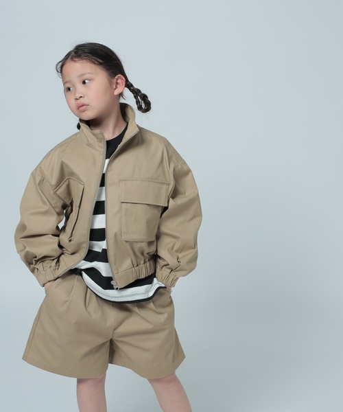 LOWRYS FARM(ローリーズファーム)の「TCタックハーフパンツ 290617(その他パンツ・キッズ・ベージュ/ネイビー・140cm/130cm/120cm/110cm/150cm)」の16枚目の写真