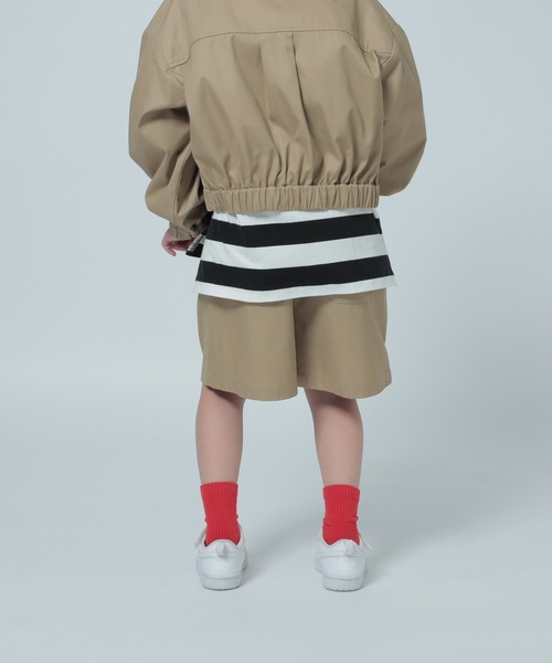 LOWRYS FARM(ローリーズファーム)の「TCタックハーフパンツ 290617(その他パンツ・キッズ・ベージュ/ネイビー・140cm/130cm/120cm/110cm/150cm)」の19枚目の写真