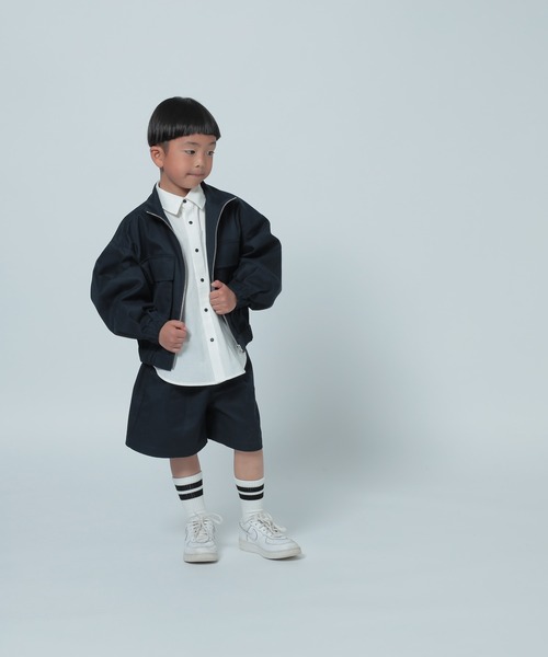 LOWRYS FARM(ローリーズファーム)の「TCタックハーフパンツ 290617(その他パンツ・キッズ・ベージュ/ネイビー・140cm/130cm/120cm/110cm/150cm)」の20枚目の写真