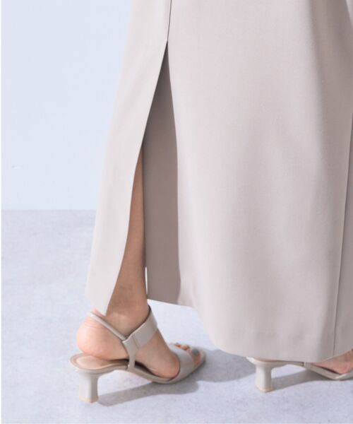 YECCA VECCA（イェッカヴェッカ）の「タイトロングスカート（スカート・レディース・ブラック/グレイッシュベージュ/ベージュ・S/M）」の15枚目の写真