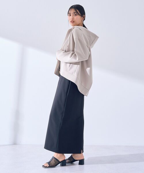 YECCA VECCA（イェッカヴェッカ）の「タイトロングスカート（スカート・レディース・ブラック/グレイッシュベージュ/ベージュ・S/M）」の18枚目の写真